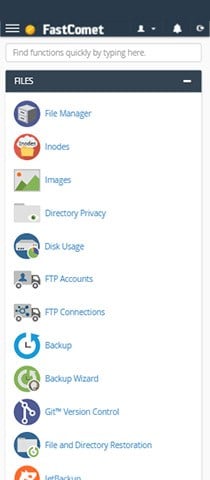 VidoHost cPanel Mobile